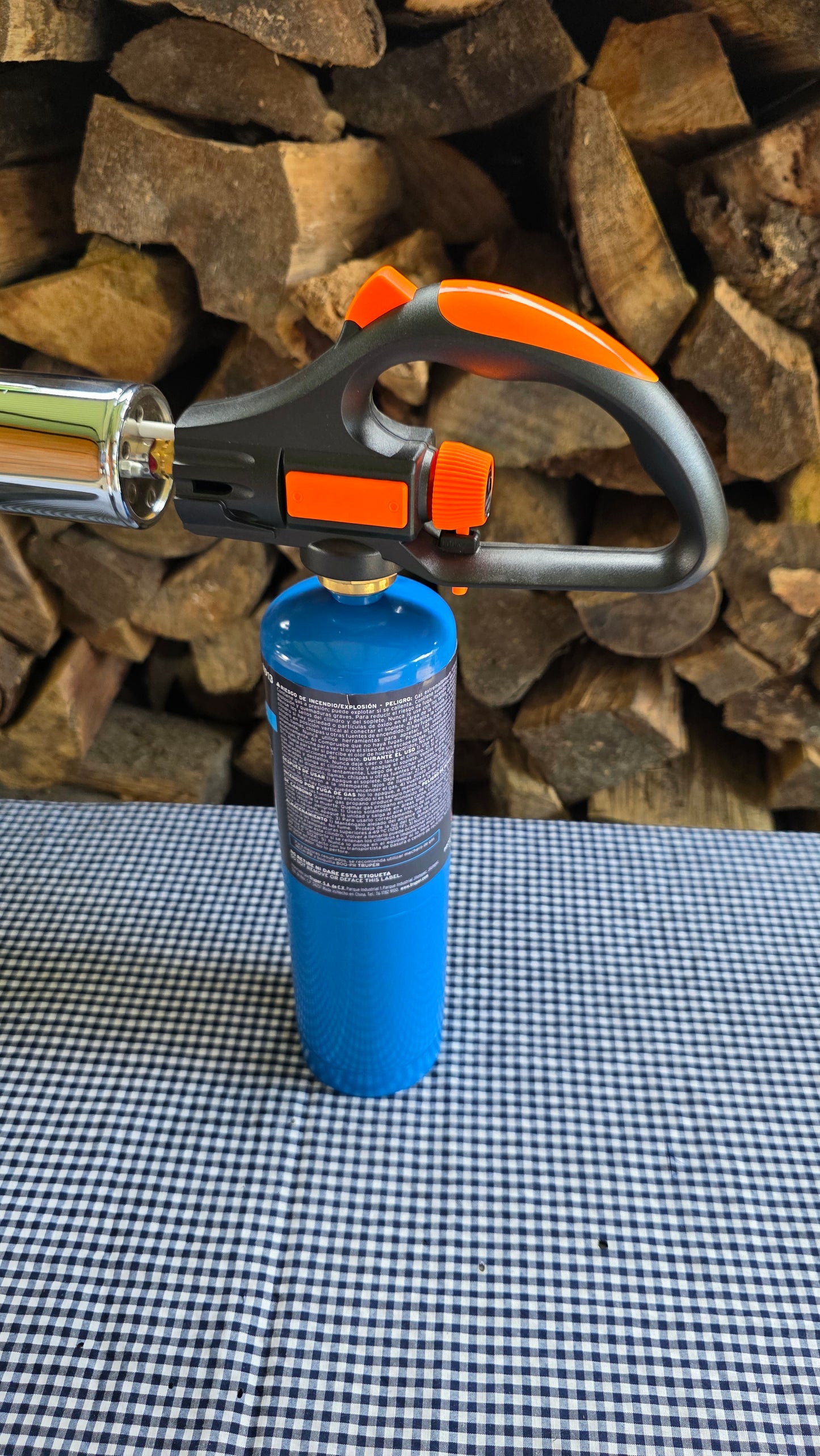 Soplete para Cilindro de Gas (No incluye cilindro)