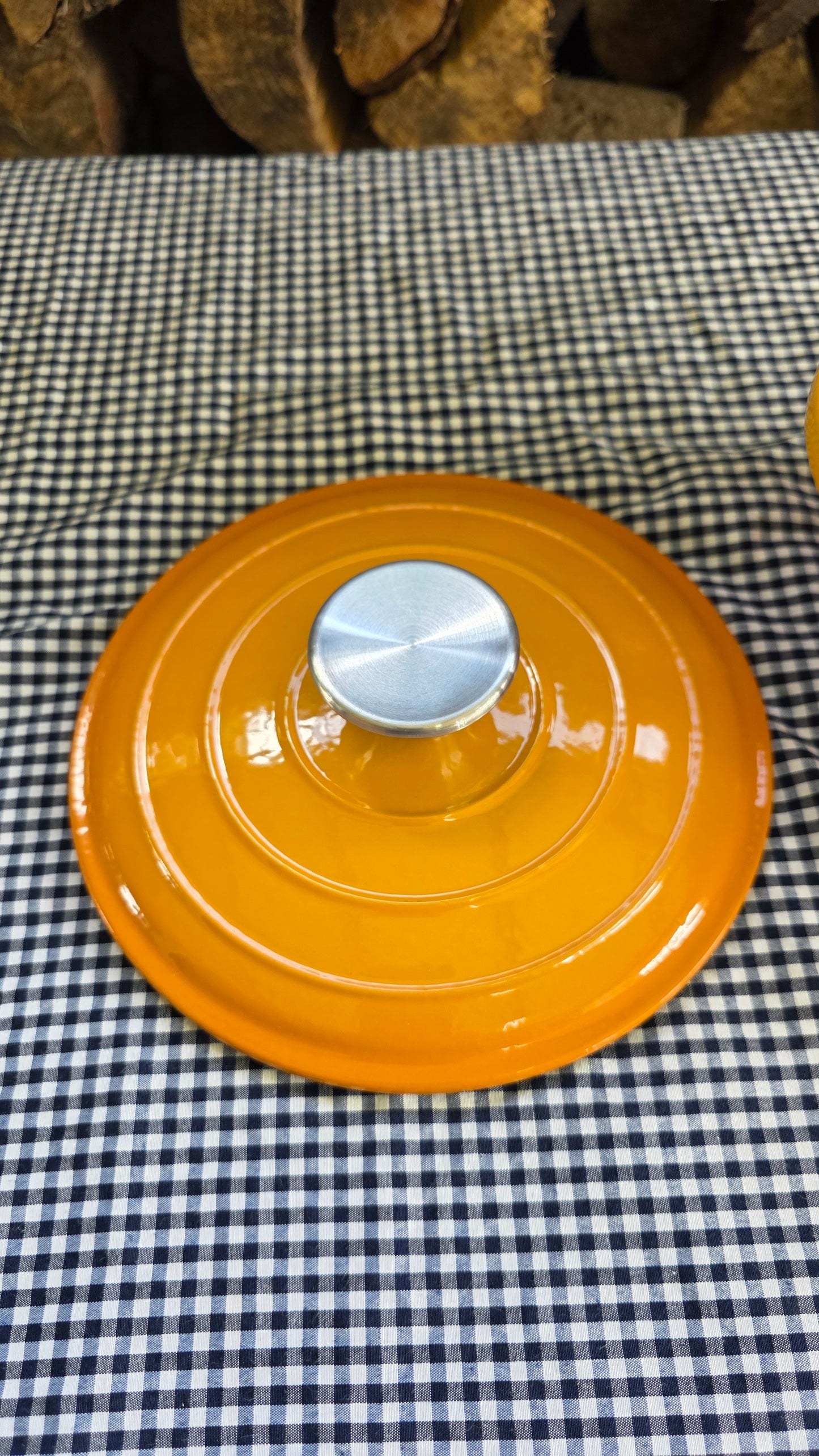 Cacerola Enlosada con Tapa y Mango