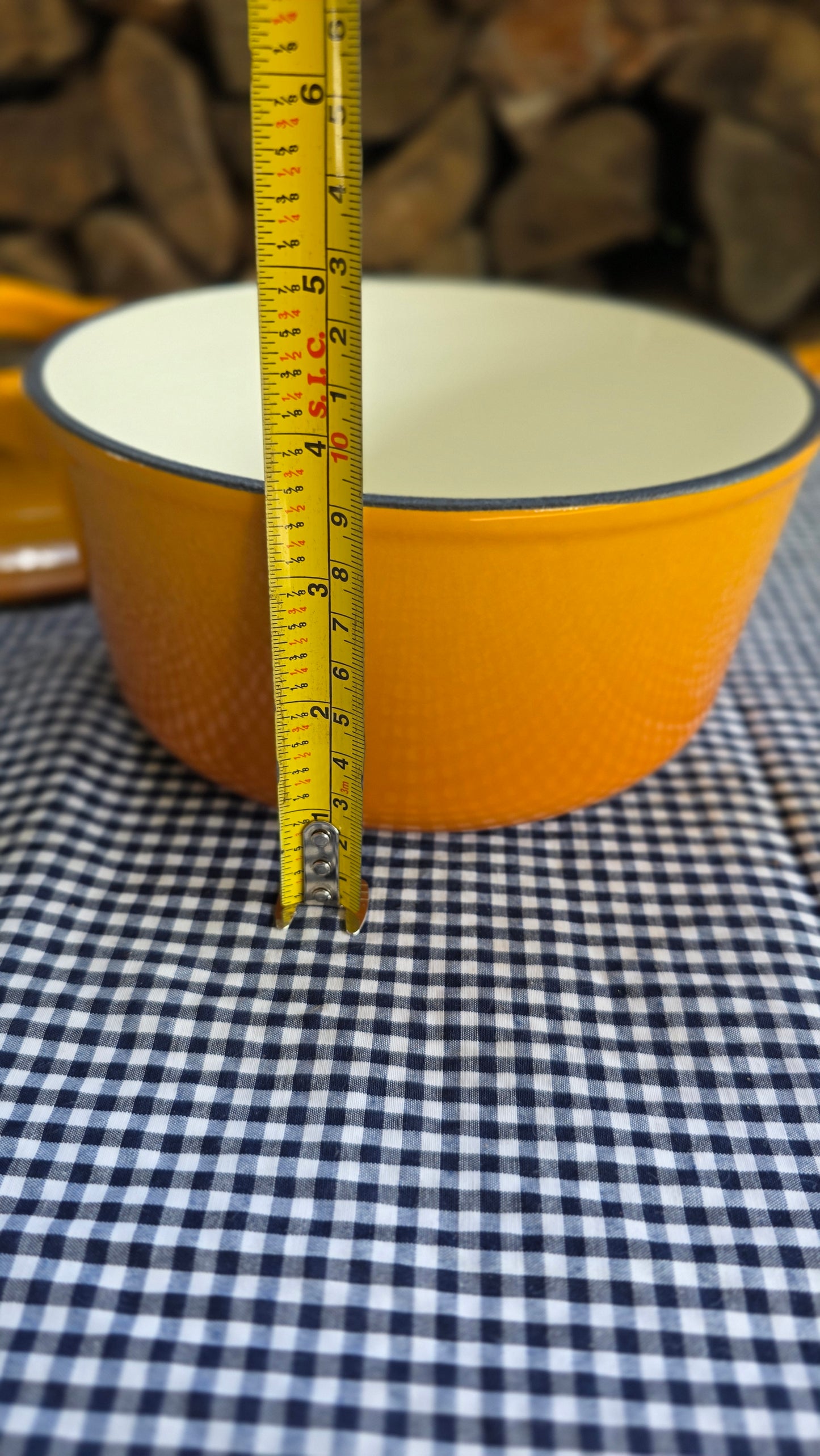 Cacerola Enlosada con Tapa y Mango