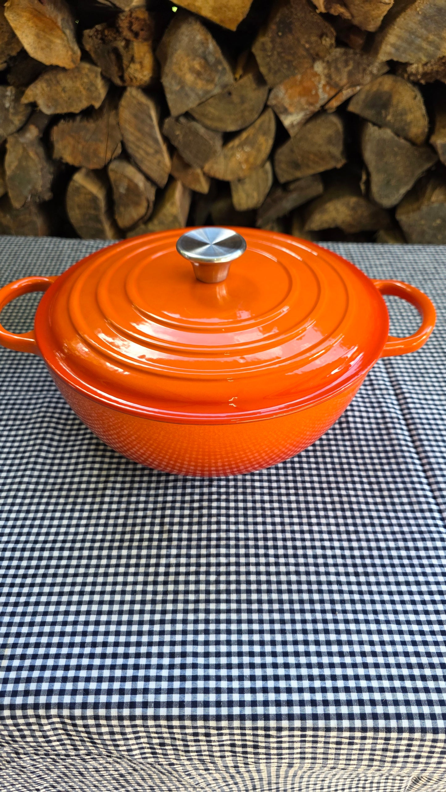 Cacerola Enlosada con Tapa (Variedad de Colores)