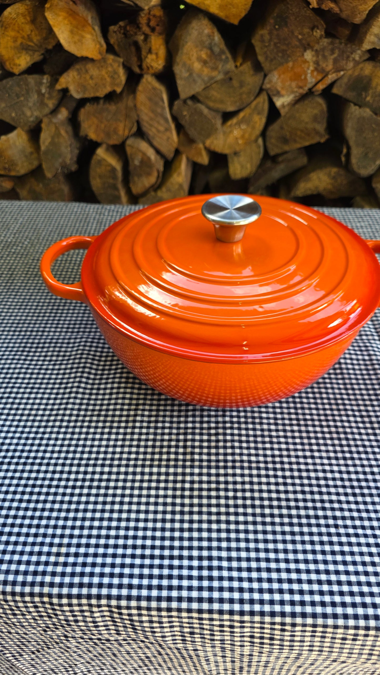 Cacerola Enlosada con Tapa (Variedad de Colores)