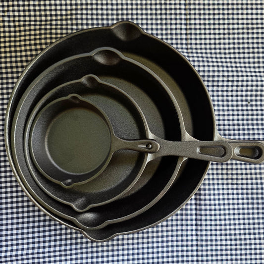 Set de 4 Sartenes de Hierro Fundido