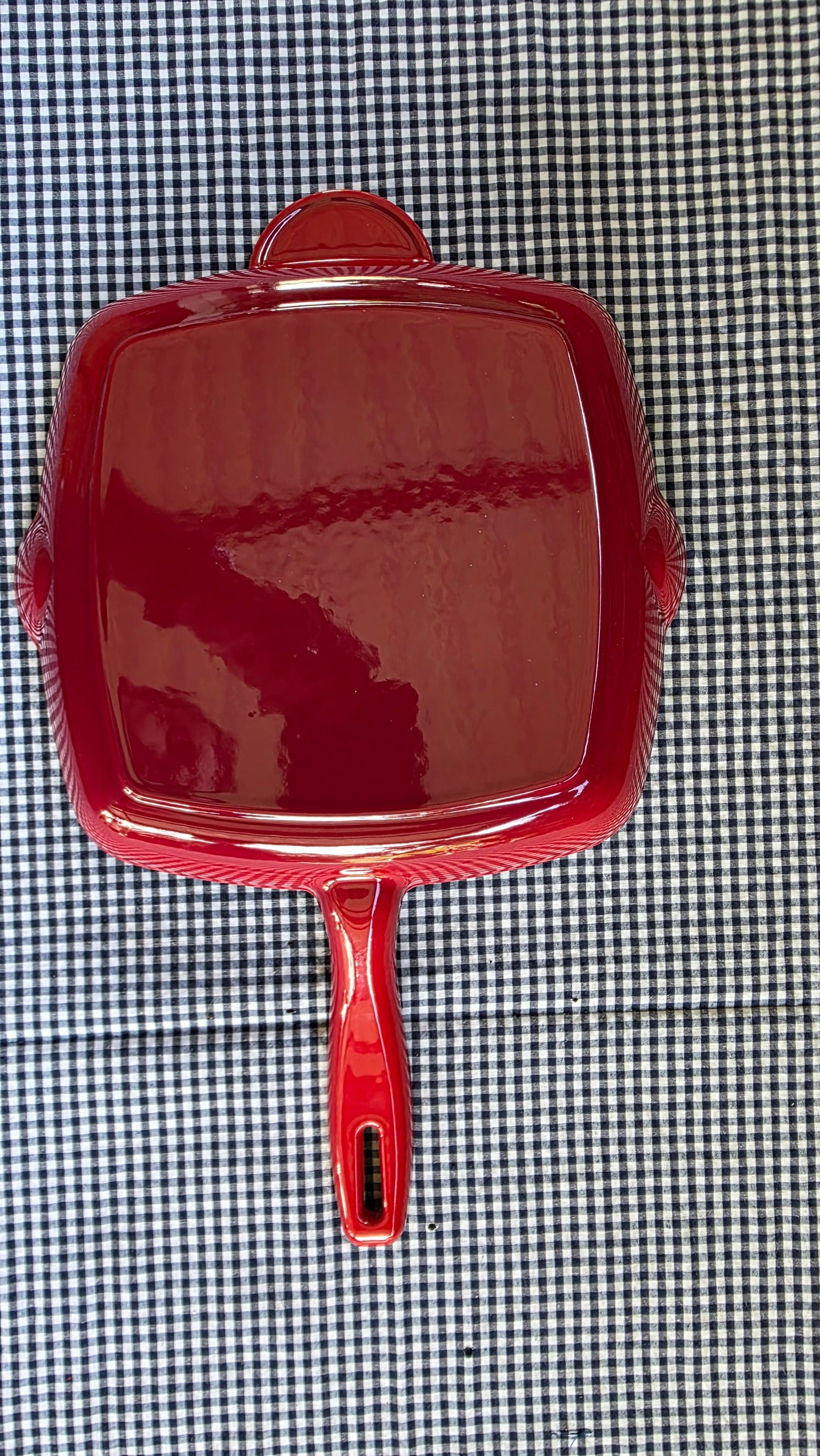 Sarten Cuadrado de Picos con mango (Varios Colores Disponibles)