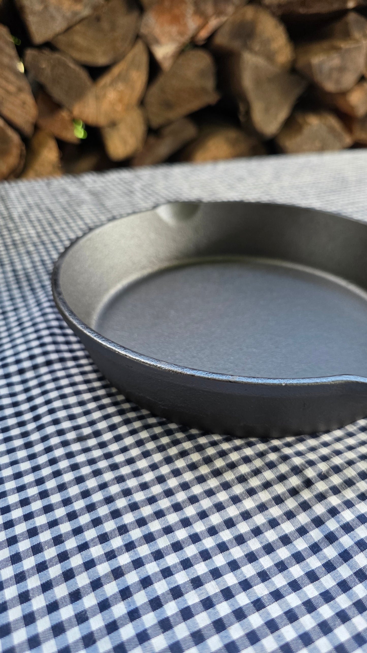 Sartén de Hierro Fundido 16 cm con Mango Antideslizante