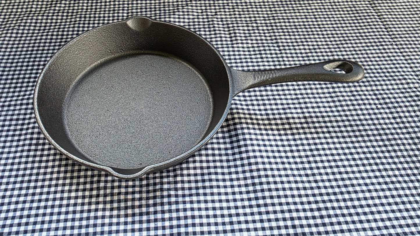 Sartén de Hierro Fundido 16 cm con Mango Antideslizante