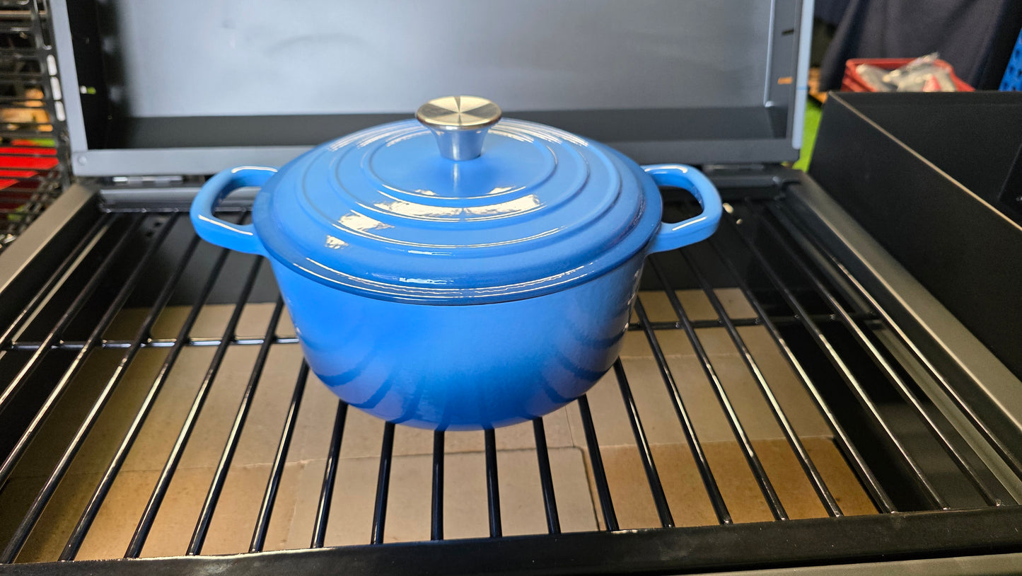 Cacerola Enlosada con Tapa | Varios Colores Disponibles