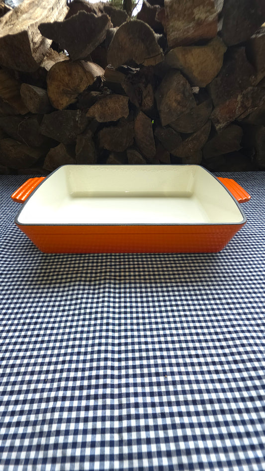 Fuente Rectangular Enlosada (rojo, naranja, blanco, gris)