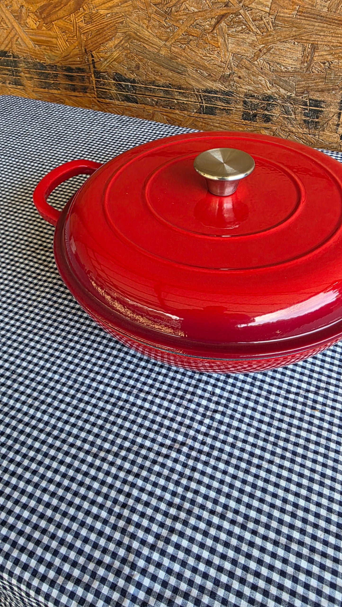 Cacerola Enlosada (rojos, naranja, blanco, gris) 4.8 L