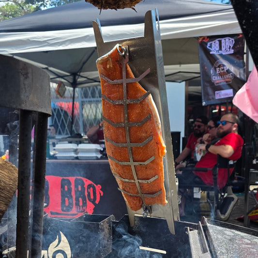 Placa Metalica para Salmón