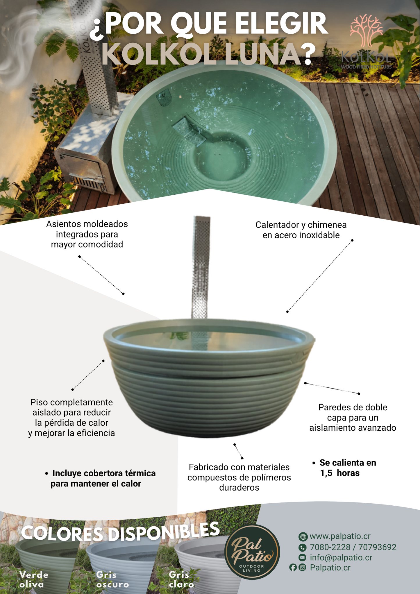 KolKol Luna Hot Tub