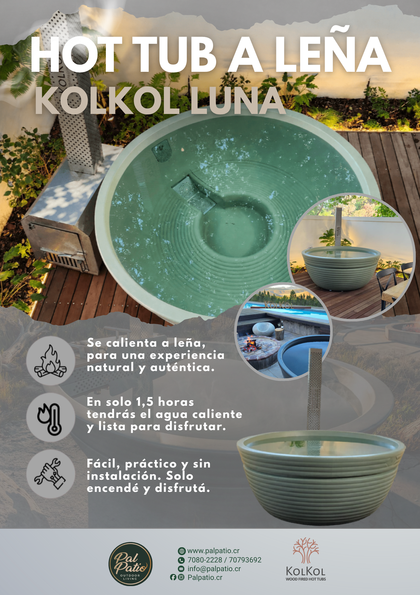 KolKol Luna Hot Tub