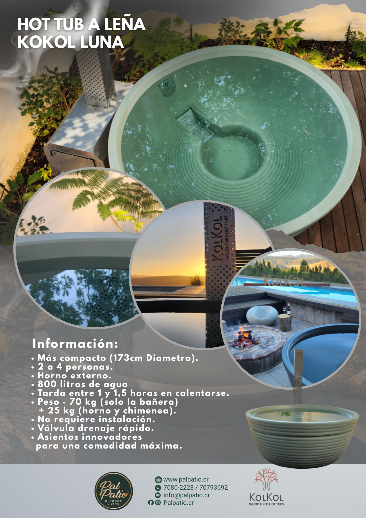 KolKol Luna Hot Tub