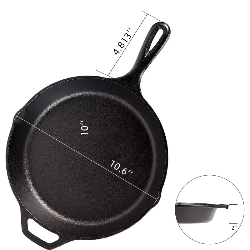 Sartén de Hierro Fundido 26 cm