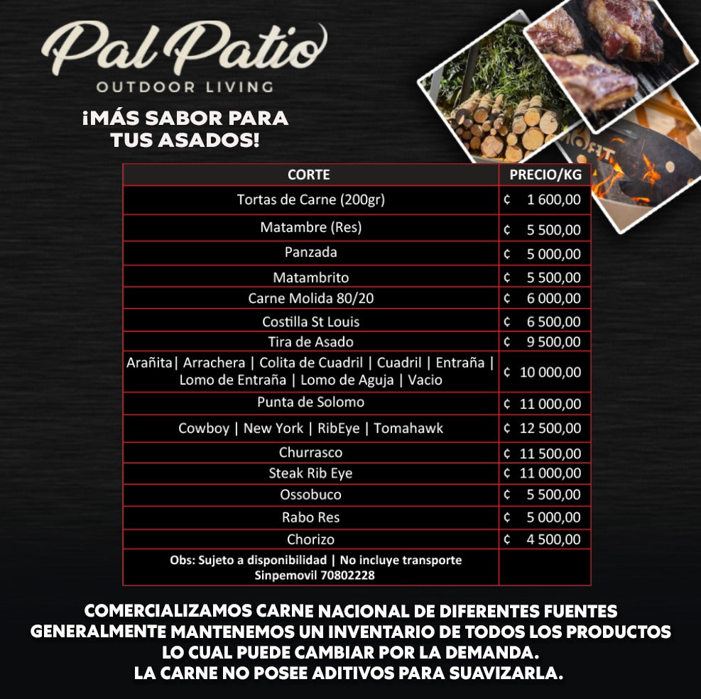 Cortes Parrilleros Premium