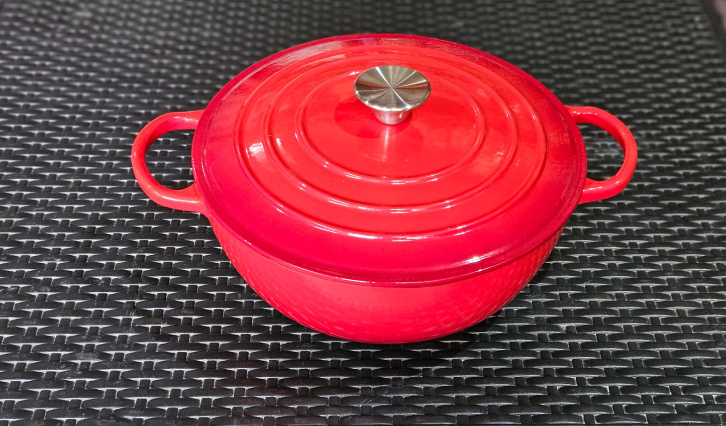 Cacerola Enlosada con Tapa  5.6L