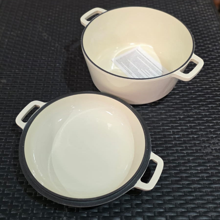 Cacerola de Hierro Enlozada Dual 26 cm