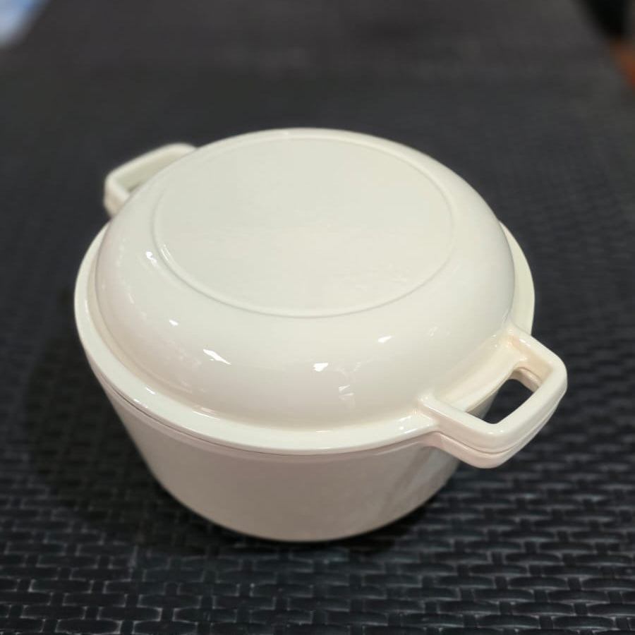 Cacerola de Hierro Enlozada Dual 26 cm